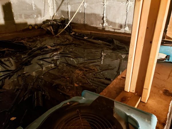 Crawlspace Water Cleanup in New Baltimore